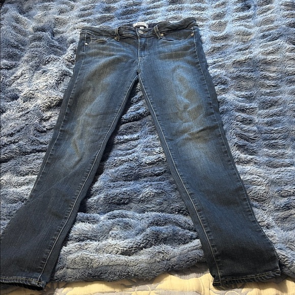 PAIGE Denim - PAIGE Dark Blue Straight Leg Jeans